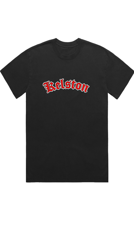Black Faded Kelston T-Shirt